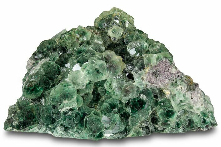Apple-Green Fluorite Crystal Cluster - Erongo Mountains #320124